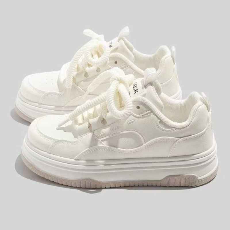 Round-toe Lace-up Casual White - đánh giá và giá Vans Shoes Old Skool
