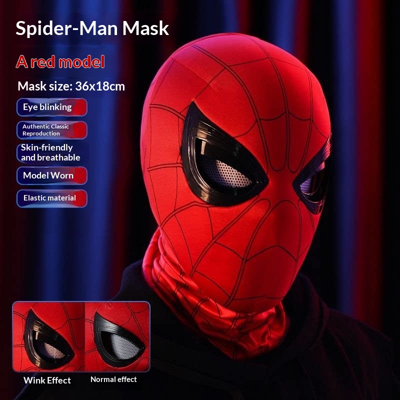 스파이더맨 Spider-Man Headgear Mova - đánh giá và giá Men Accessories H&M