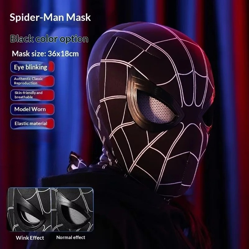 스파이더맨 Spider-Man Headgear Mova - đánh giá và giá Men Accessories H&M