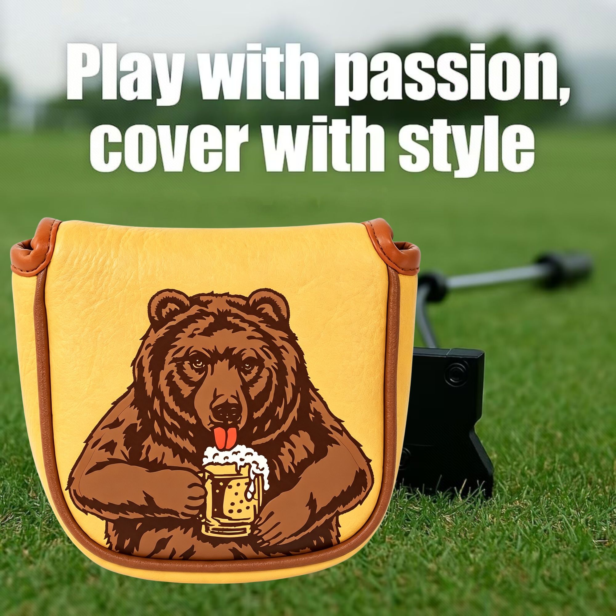 Skull Embroidered Golf Mallet  - đánh giá và giá Men'S Mens Accessories