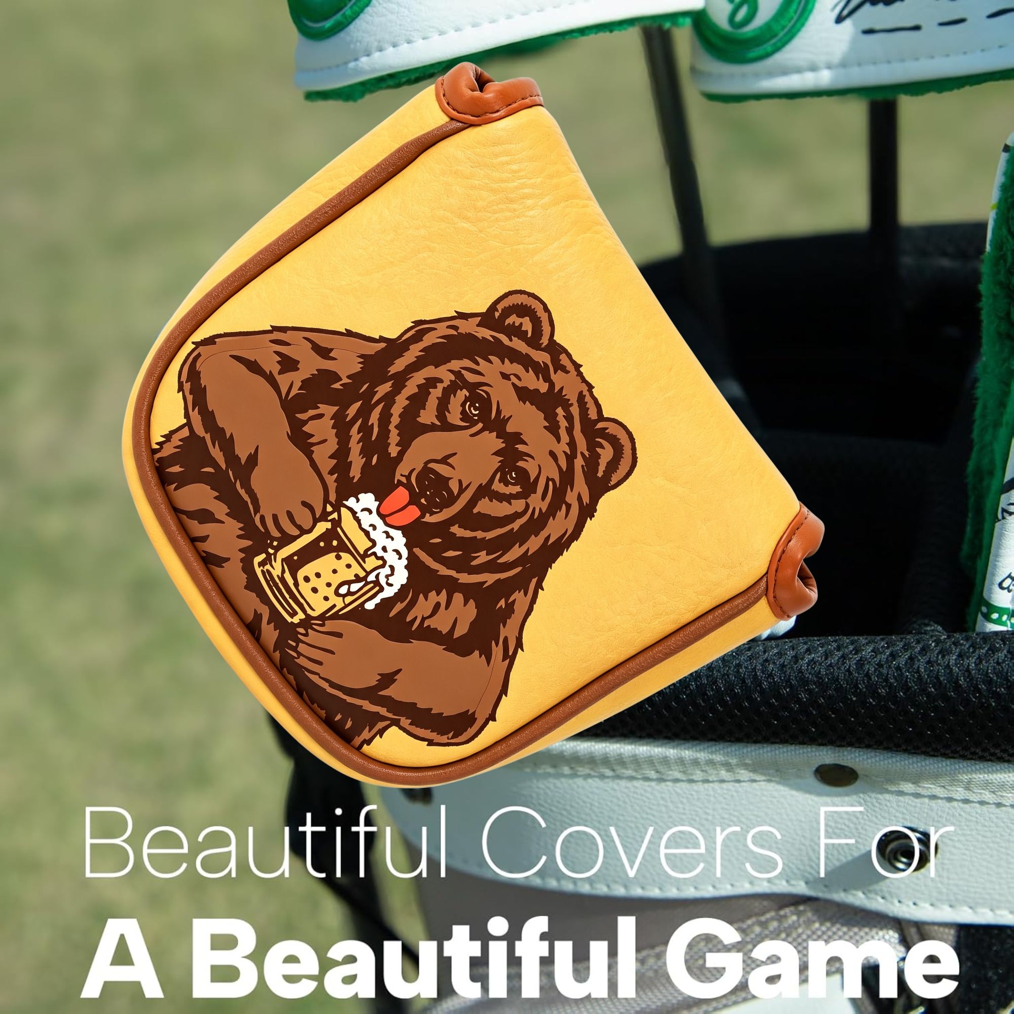 Skull Embroidered Golf Mallet  - đánh giá và giá Men'S Mens Accessories