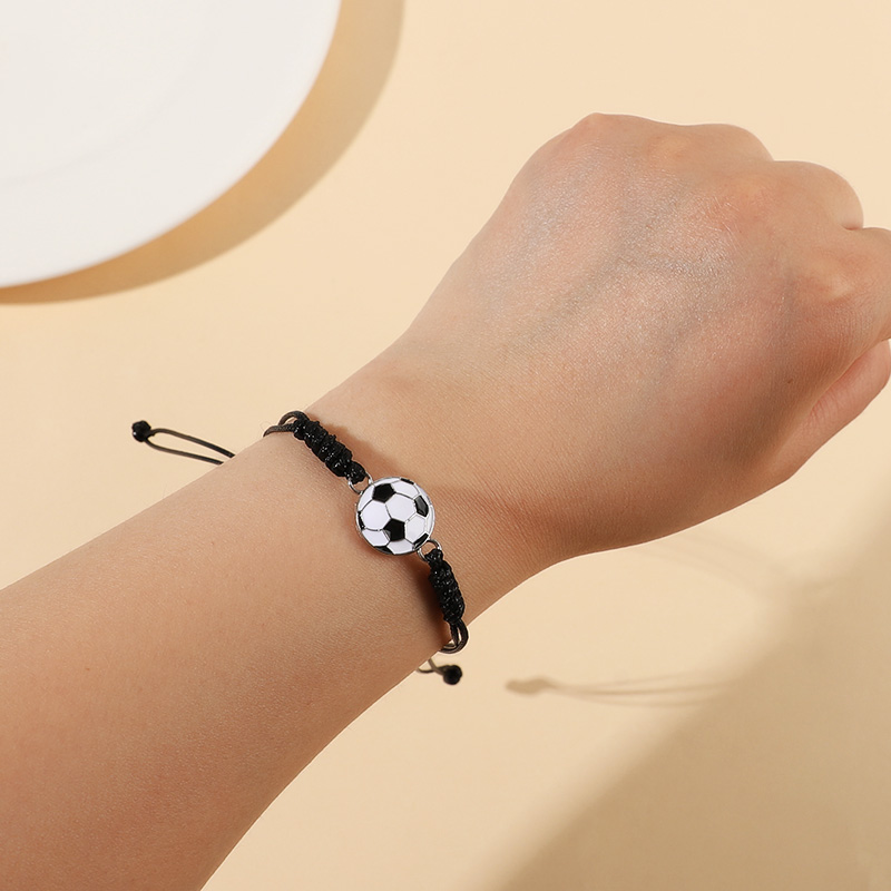 5/10Pcs Hand Woven Football Br - đánh giá và giá Men Accessories For Wrist