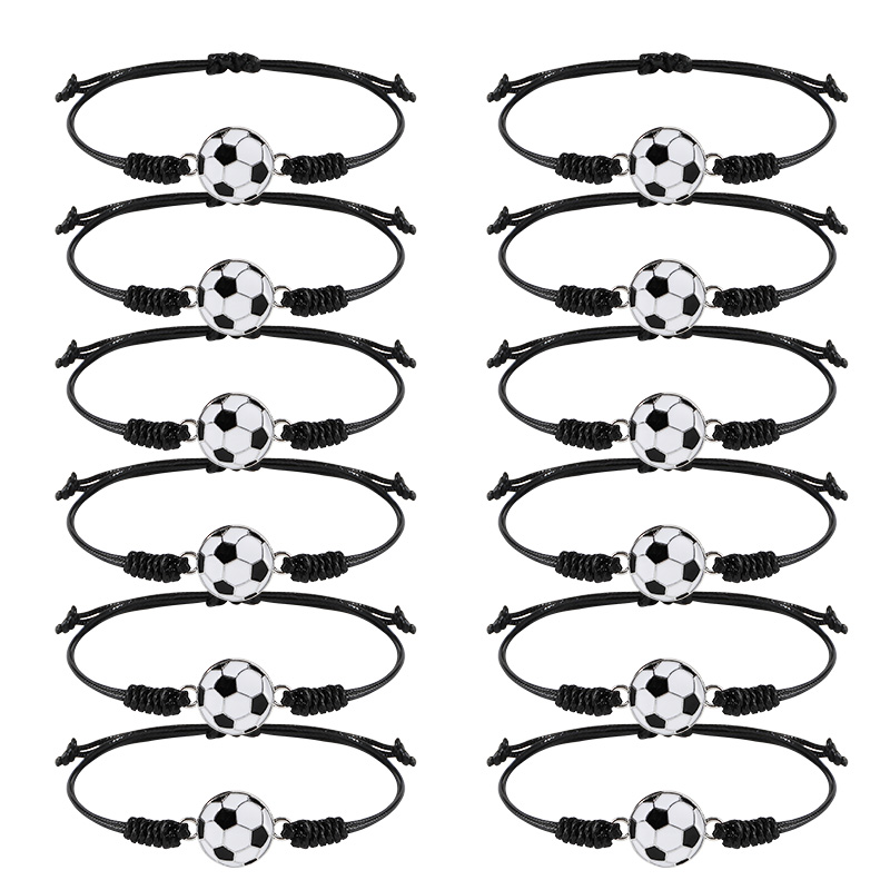5/10Pcs Hand Woven Football Br - đánh giá và giá Men Accessories For Wrist