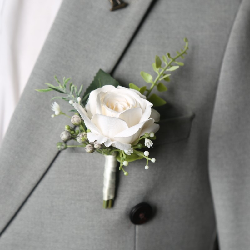 Wedding Suit Corsage Man Flowe - đánh giá và giá Men Accessories For Wrist