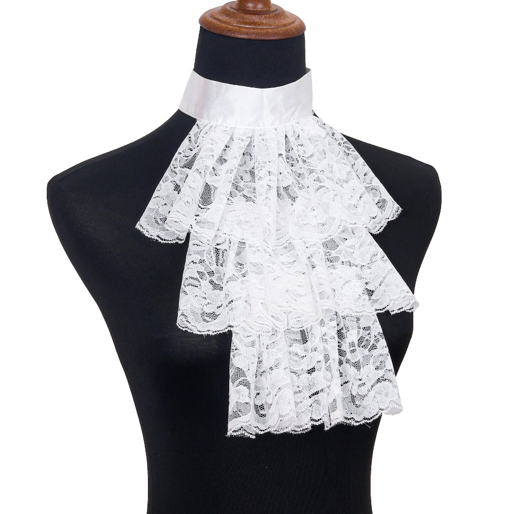 Fashion Victorian Lace Jabot C - đánh giá và giá Men Accessories For Wrist