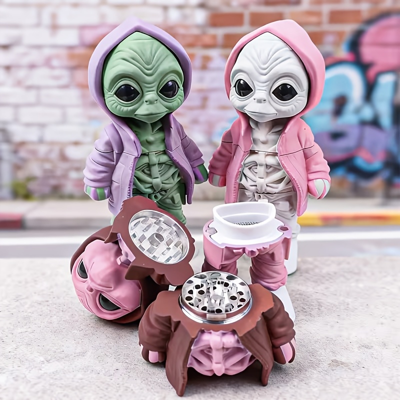 Funny Alien Herb Grinder Spice - đánh giá và giá Men'S Mens Accessories