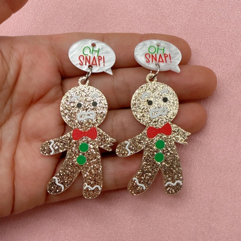 10pcs Cute Christmas Gingerbre - đánh giá và giá Men'S Mens Accessories