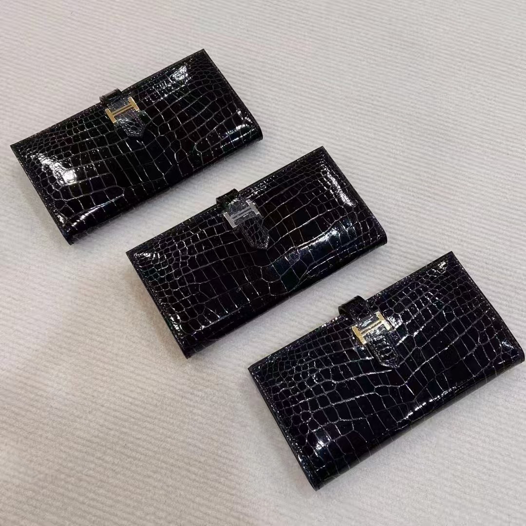 High Glossy Genuine Crocodile  - đánh giá và giá Men Accessories Photos