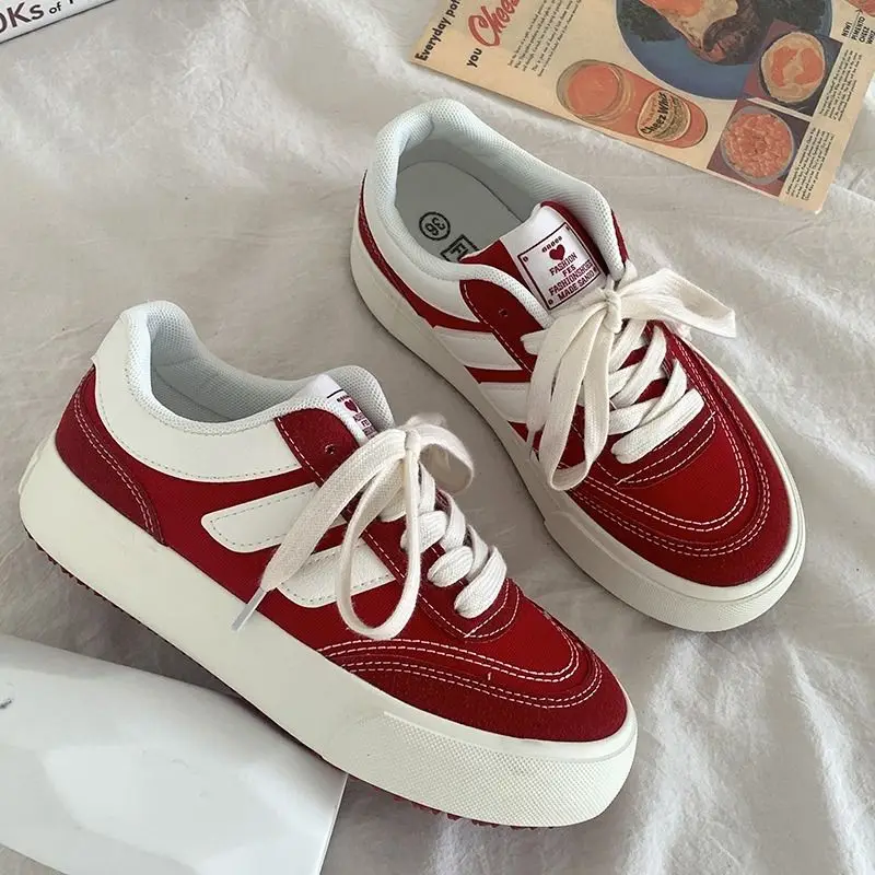 2024 New Red Women Vulcanize S - đánh giá và giá Vans Shoes Old Skool