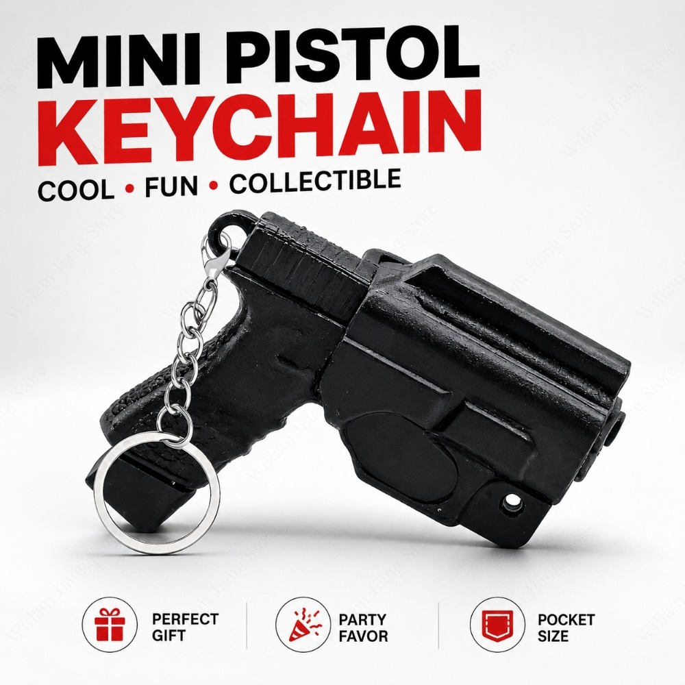 Pistol Shaped Mini Keychains T - đánh giá và giá Men Accessories For Birthday Gift