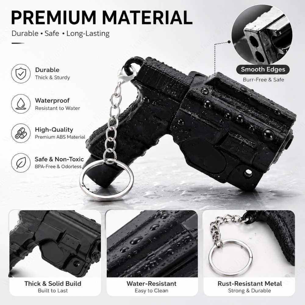 Pistol Shaped Mini Keychains T - đánh giá và giá Men Accessories For Birthday Gift