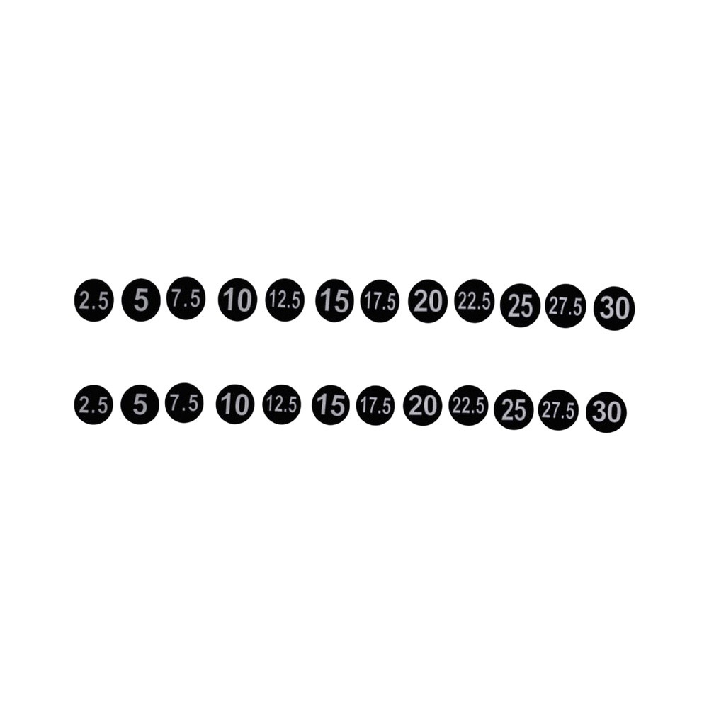 Weight Rack Label Stickers 5kg - đánh giá và giá Men'S Mens Accessories