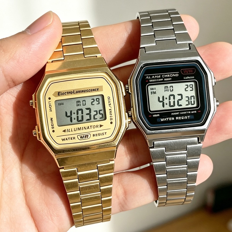 F91W Band Watch Waterproof Ret - đánh giá và giá Men Accessories For Wrist