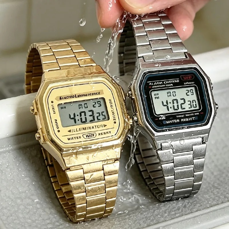F91W Band Watch Waterproof Ret - đánh giá và giá Men Accessories For Wrist