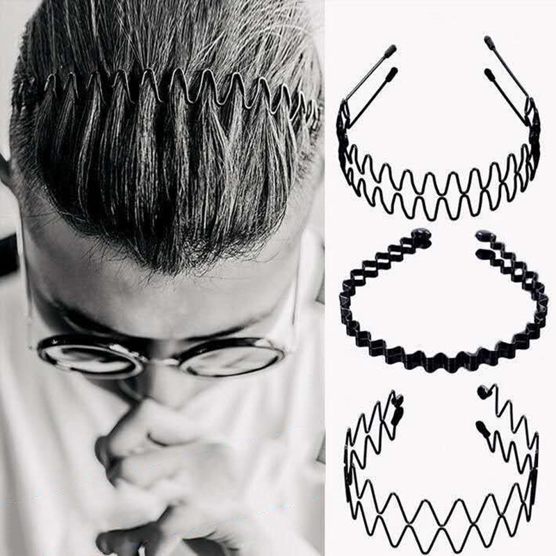 Unisex Metal Wavy Spring Hair  - đánh giá và giá Men Accessories Earrings