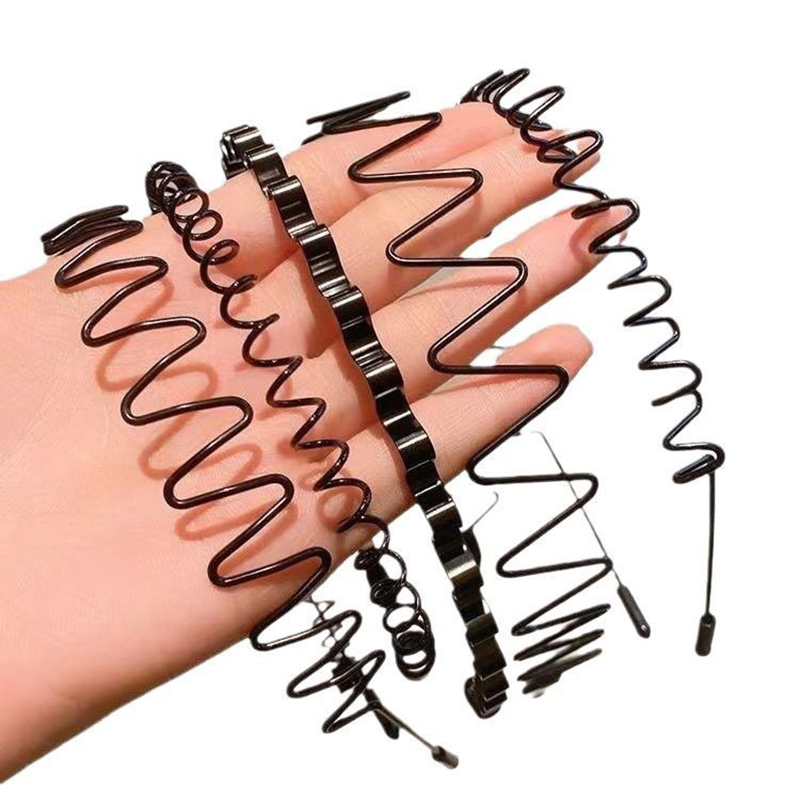 Unisex Metal Wavy Spring Hair  - đánh giá và giá Men Accessories Earrings