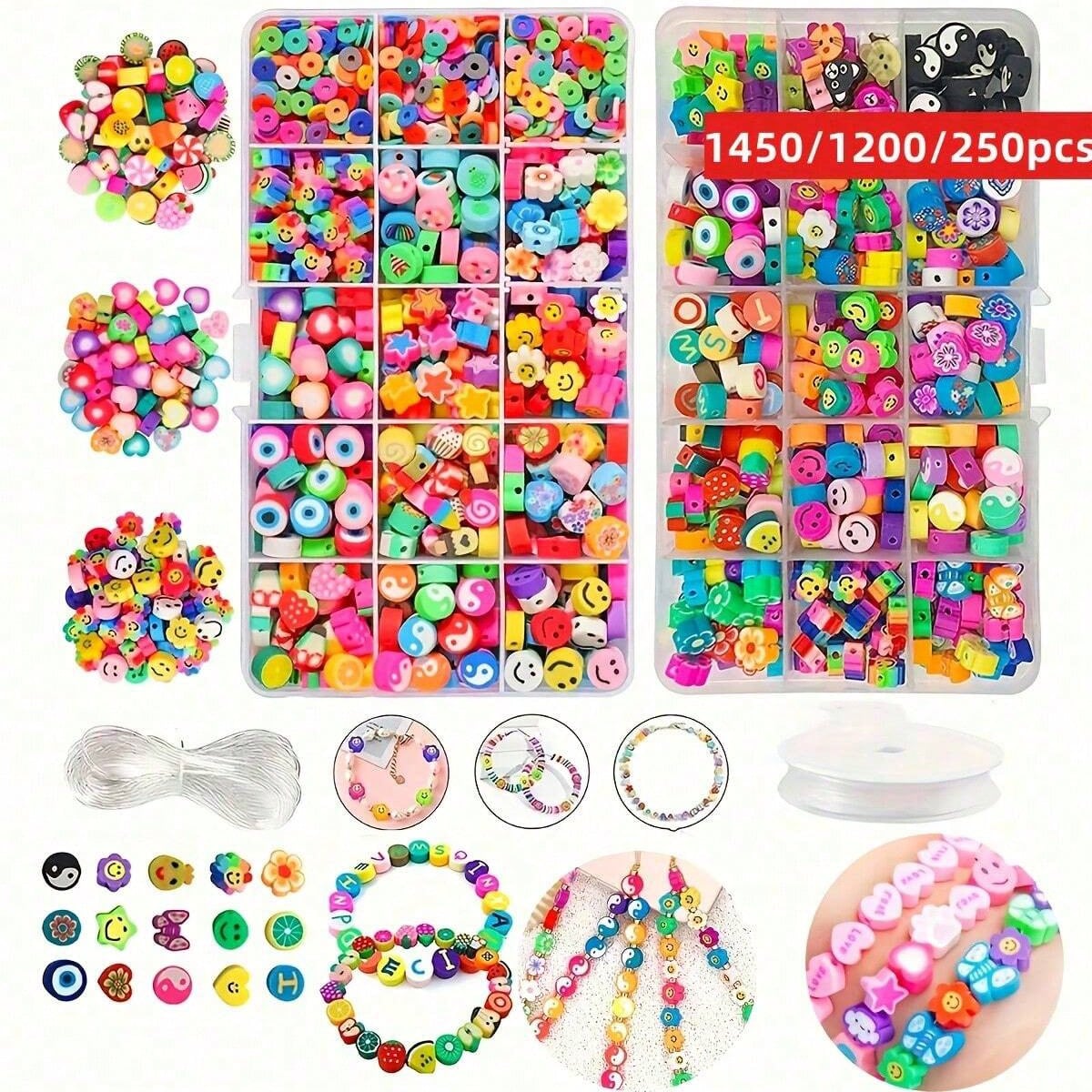 1450/1200/250pcs Polymer Clay  - đánh giá và giá Men Accessories Earrings
