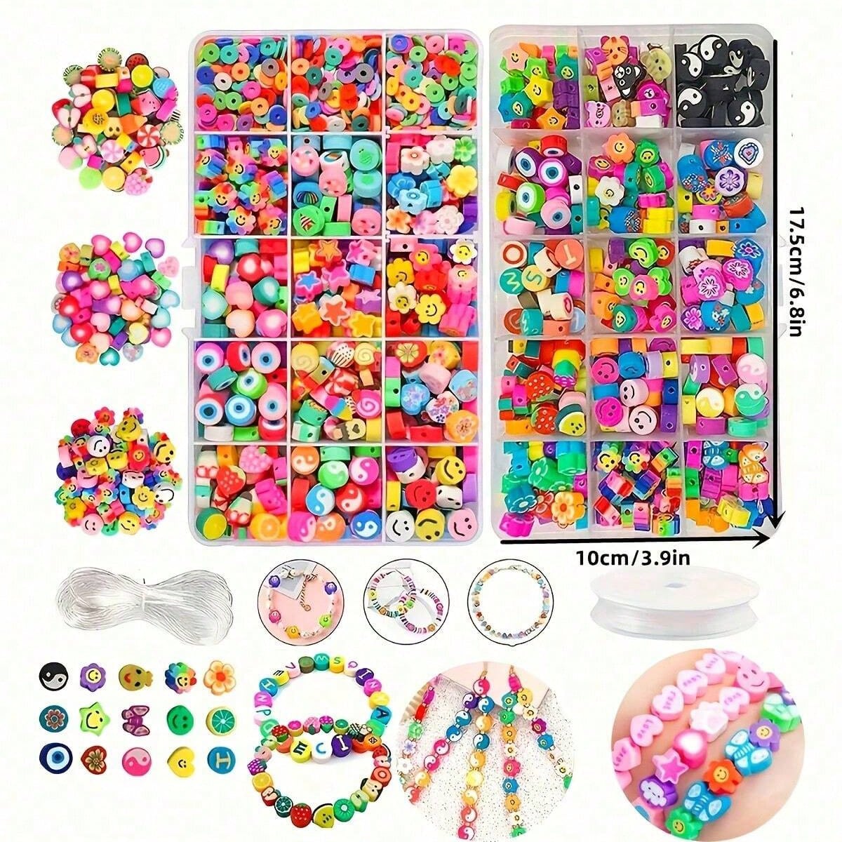 1450/1200/250pcs Polymer Clay  - đánh giá và giá Men Accessories Earrings