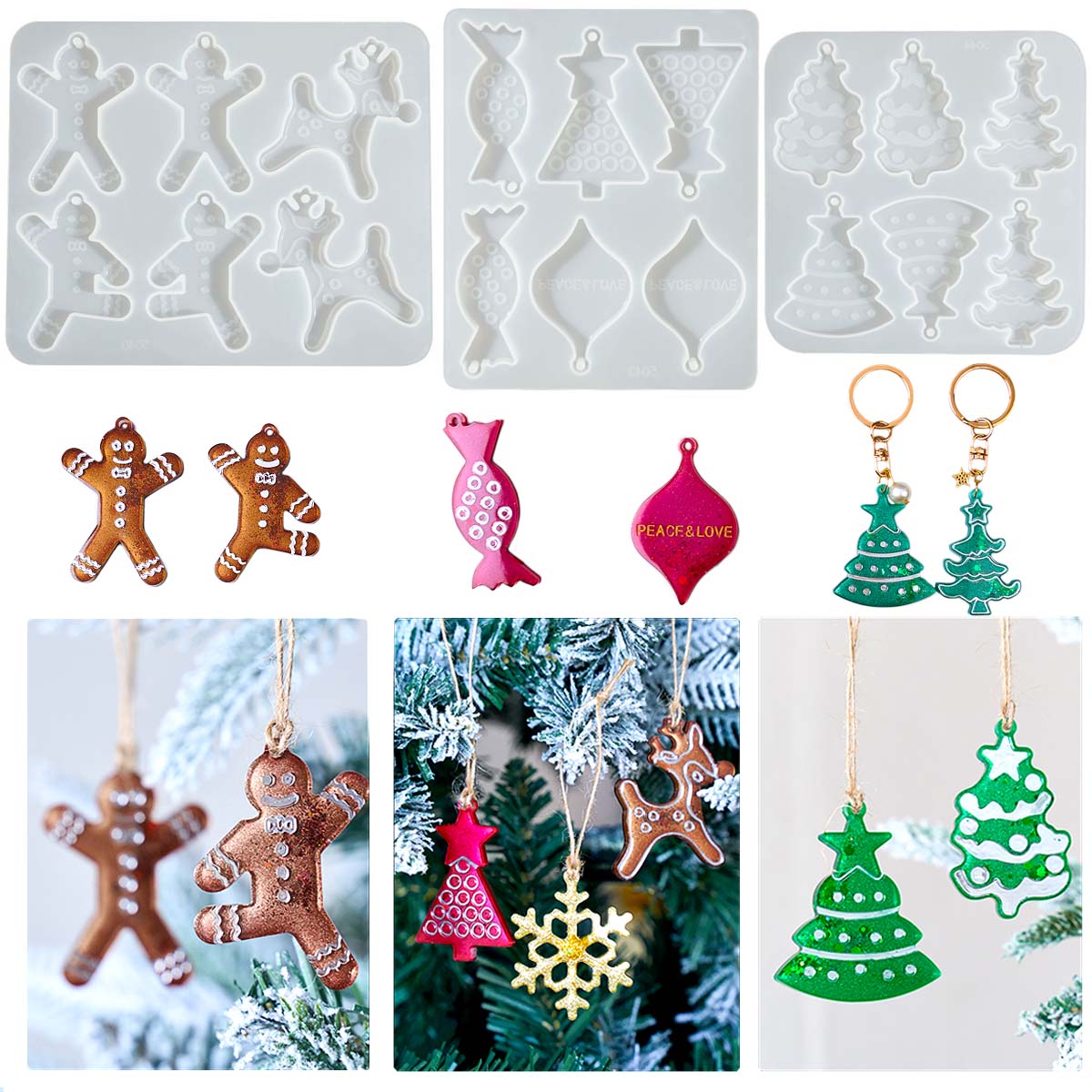 Christmas Series Earrings Pend - đánh giá và giá Men Accessories Earrings