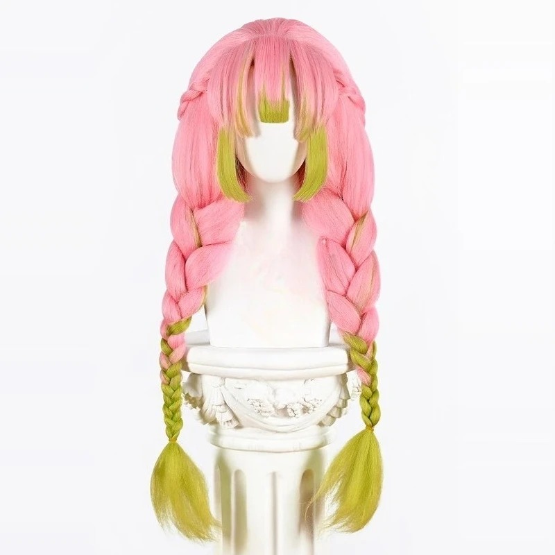 Kanroji Mitsuri Cosplay Wig Pi - đánh giá và giá Men'S Suit Accessories