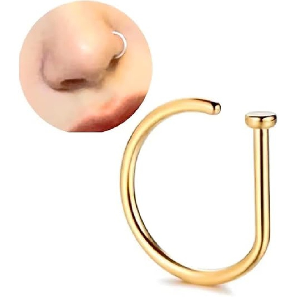 4 Pack Non Piercing D-Shaped N - đánh giá và giá Men Accessories Earrings