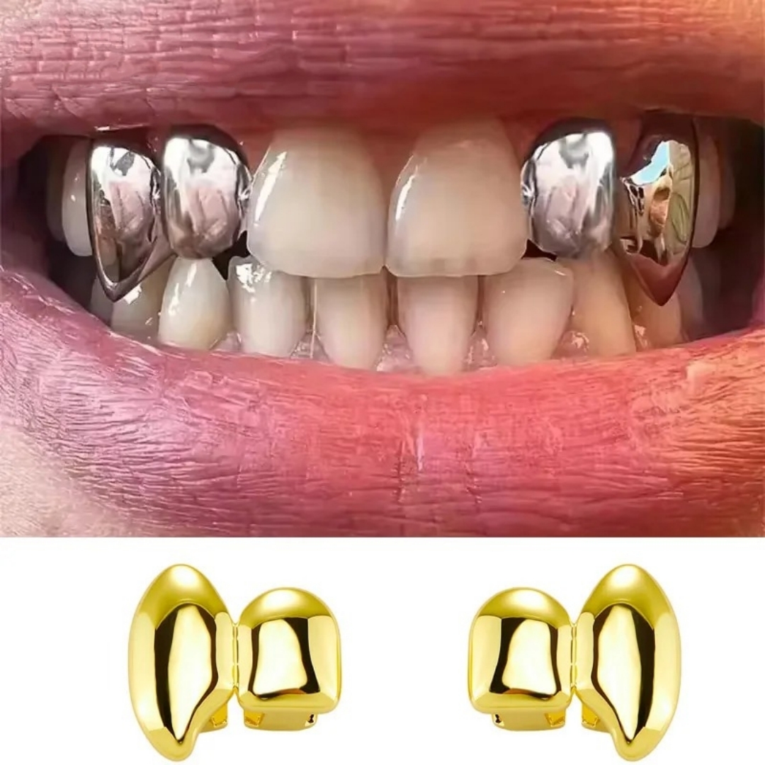 2PCS Vampire DIY Double Fangs  - đánh giá và giá Men Accessories H&M