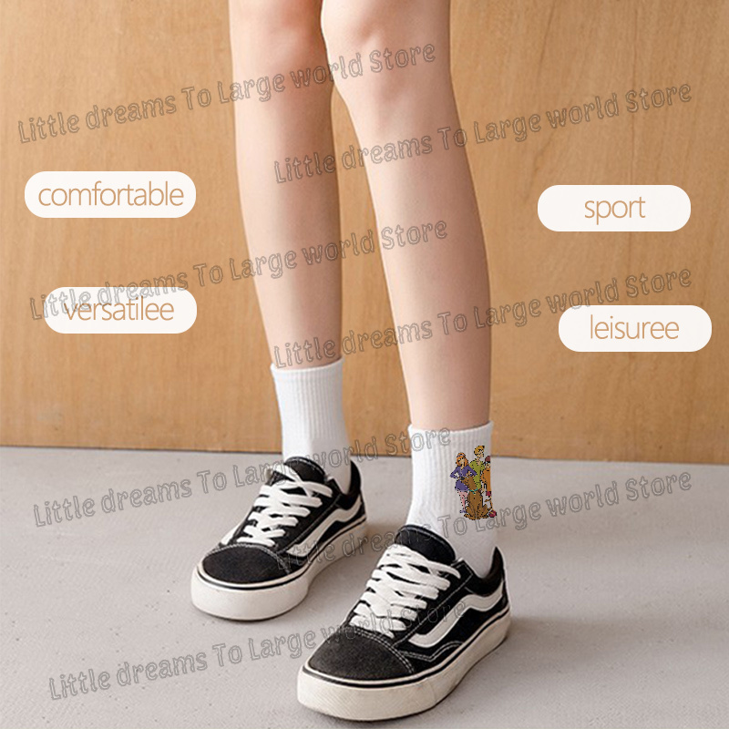 Scooby Doo Cotton Socks Women  - đánh giá và giá Men Accessories For Birthday Gift