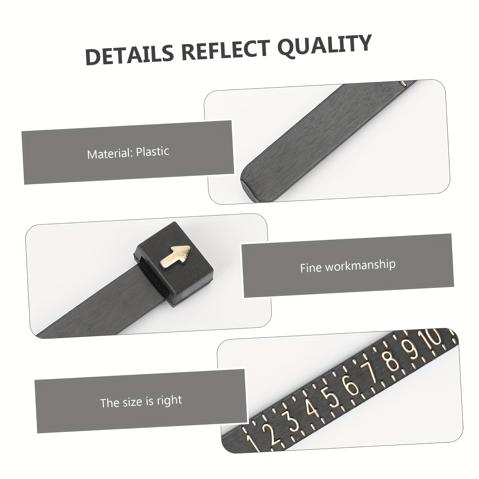 1pc Ring Sizer, Official UK/US - đánh giá và giá Men Accessories Hk