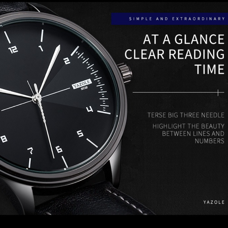Top Brand YAZOLE Quartz Watche - đánh giá và giá Men Accessories For Wrist