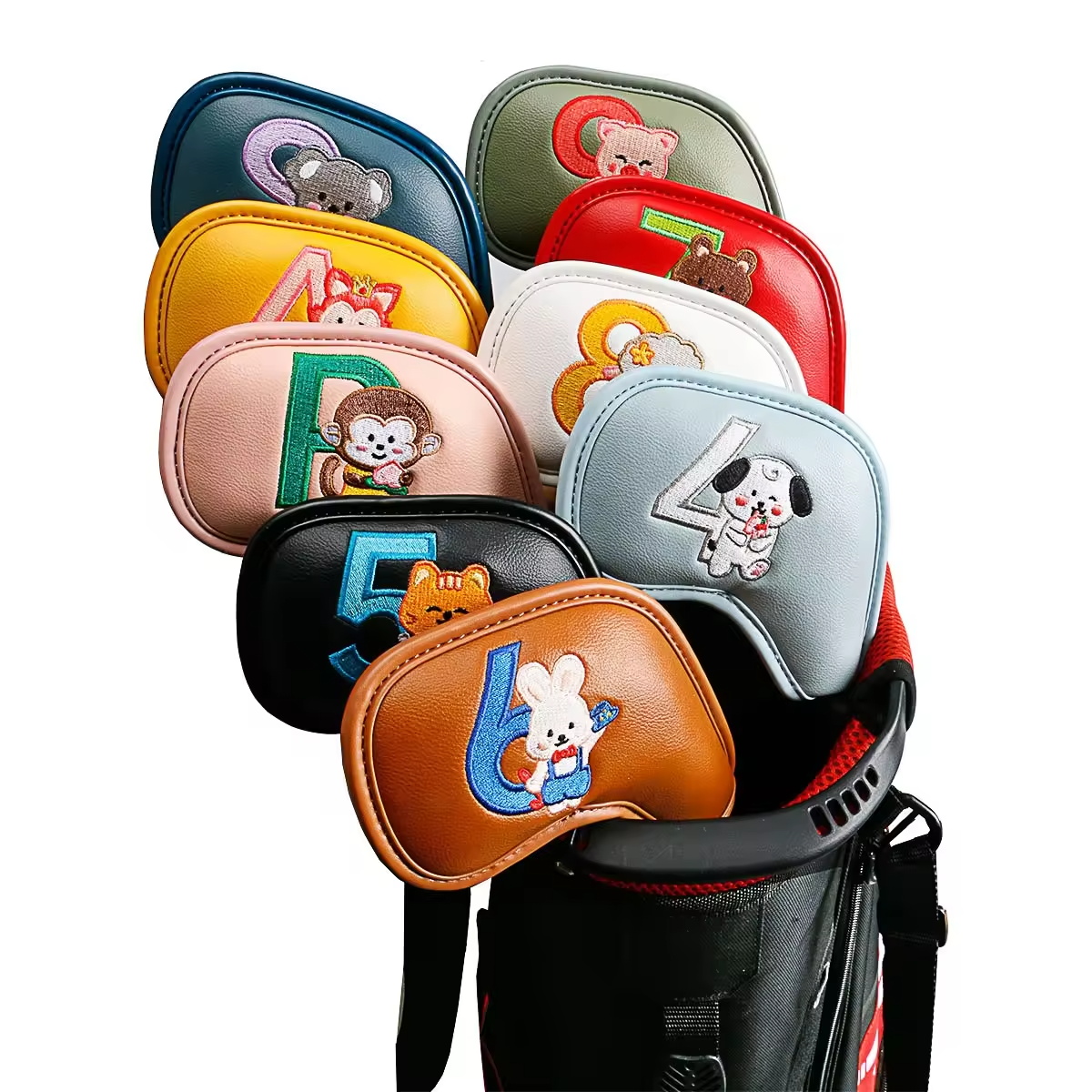 9Pcs Cute Cartoon Animal Golf  - đánh giá và giá Men'S Mens Accessories