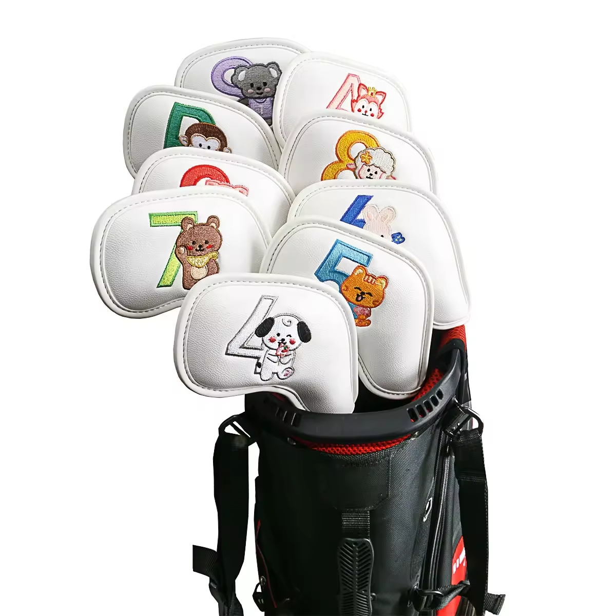 9Pcs Cute Cartoon Animal Golf  - đánh giá và giá Men'S Mens Accessories