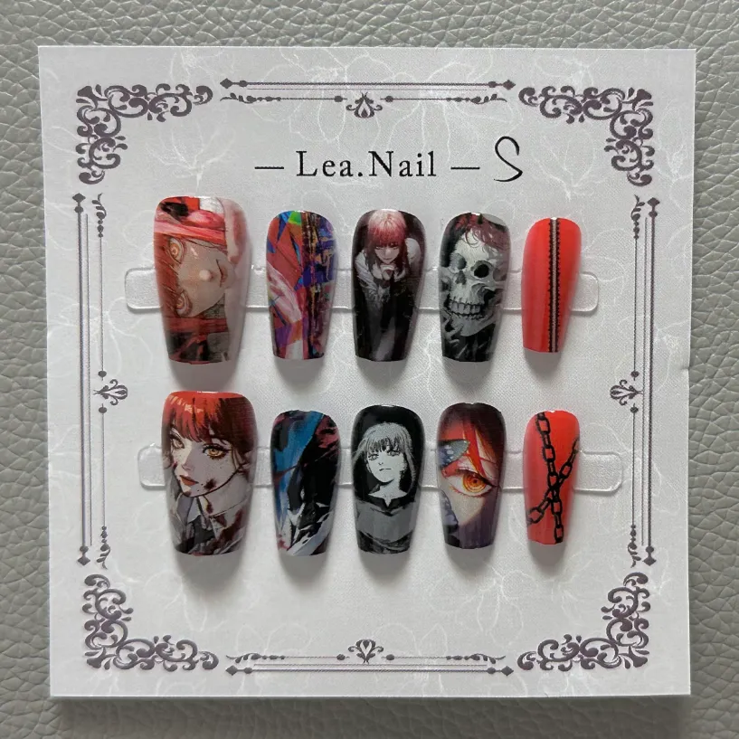 Anime Chainsaw Man Manicure Ma - đánh giá và giá Men Accessories For Birthday Gift