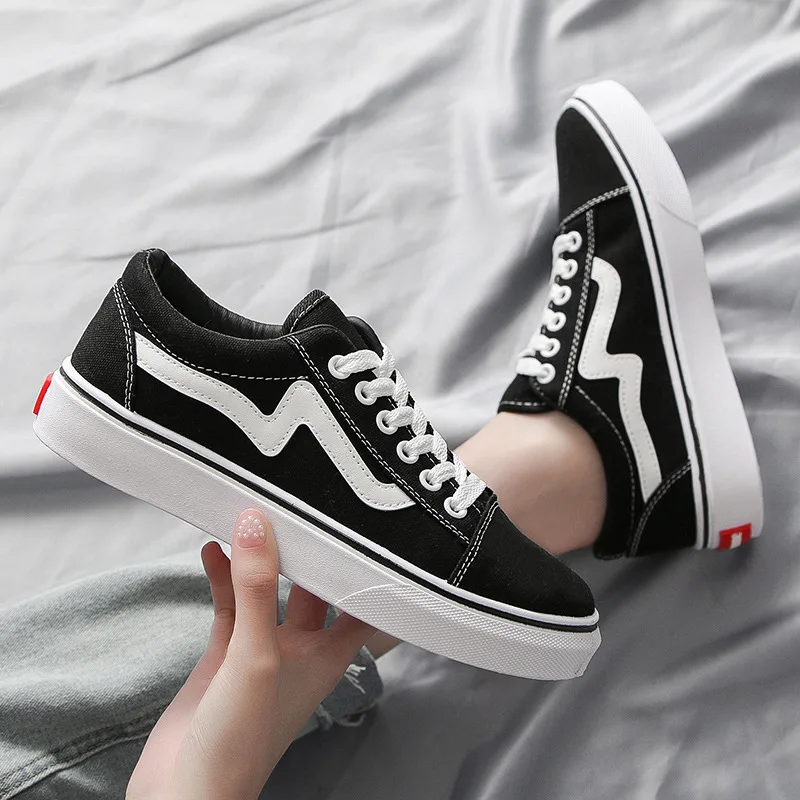 2025 Spring New Canvas Shoes f - đánh giá và giá Vans Shoes Old Skool