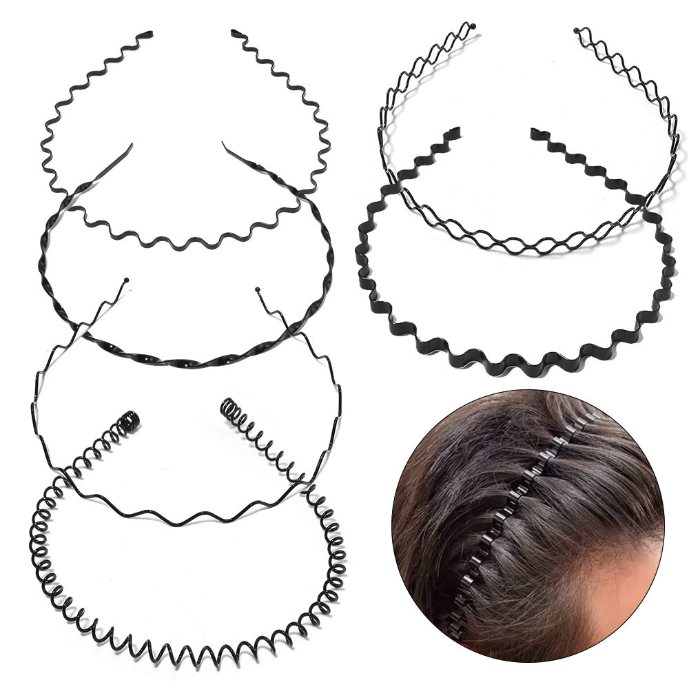6pcs Fashion Metal Hair Band B - đánh giá và giá Men Accessories Earrings